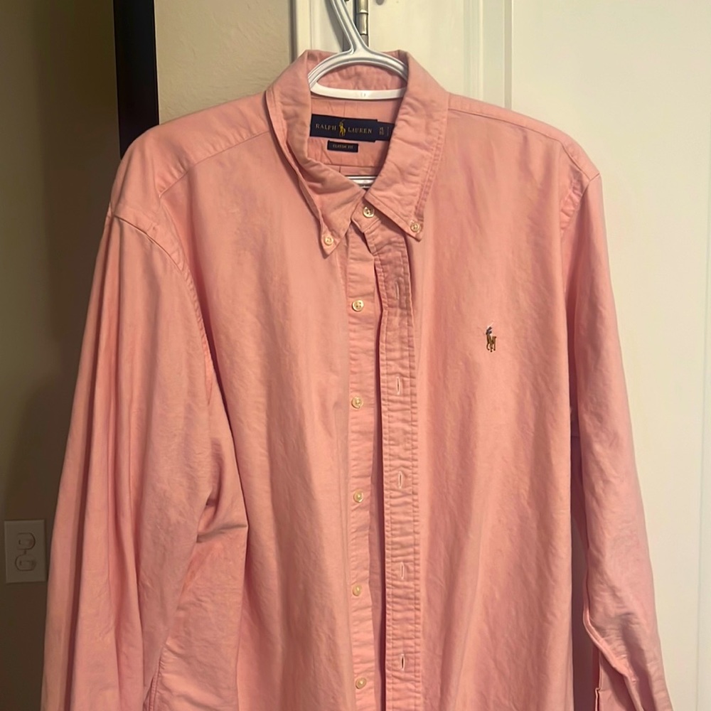 Pink polo by Ralph Lauren shirt